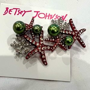 Betsy Johnson earrings